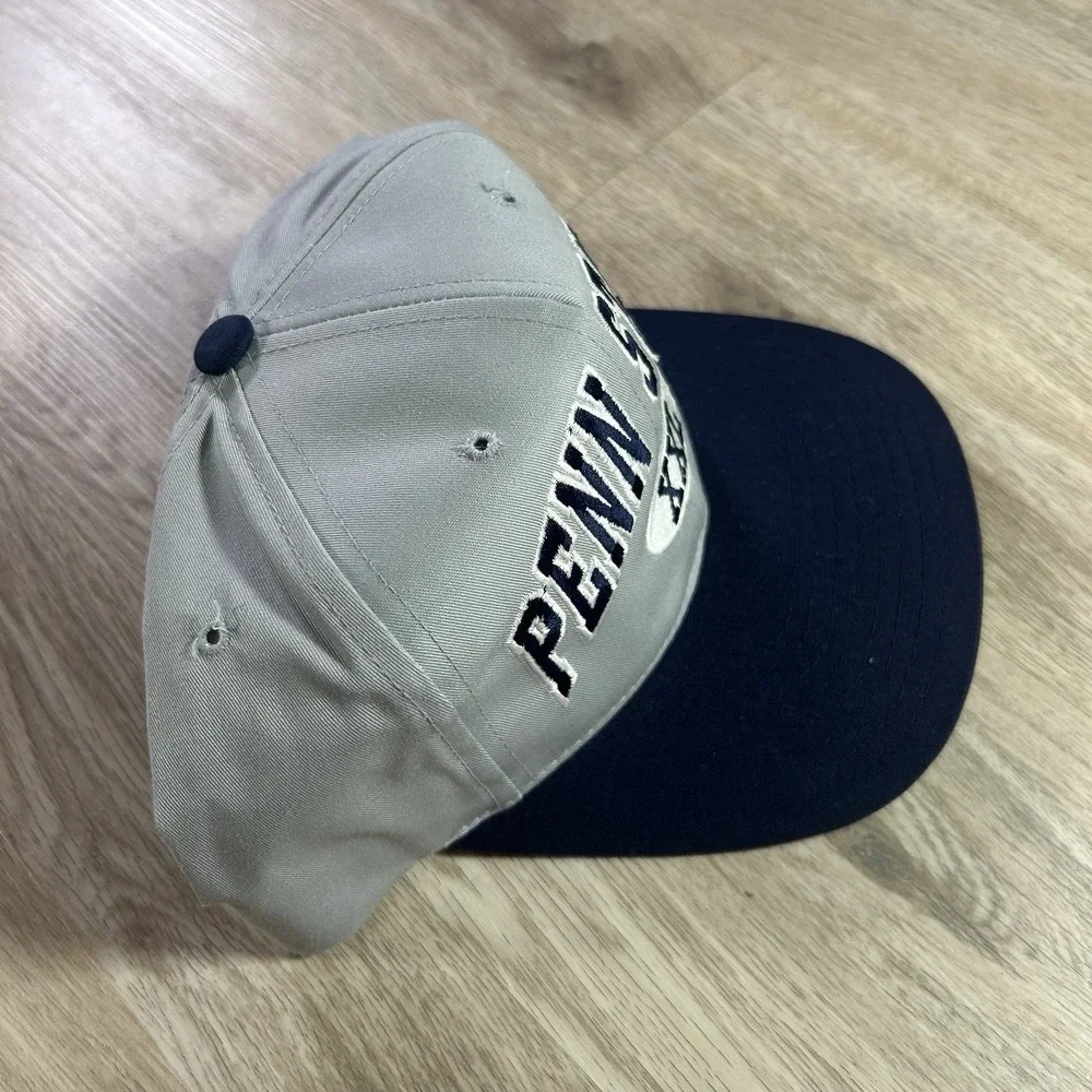 VTG Penn State Nittany Lions Snapback Hat‎ College Annco Gray Blue Cap